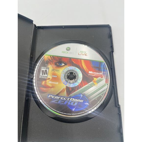 Perfect Dark Zero (Microsoft Xbox 360, 2005) Disc Only - Picture 1 of 5